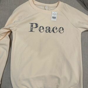 Peace women’s crew neck !